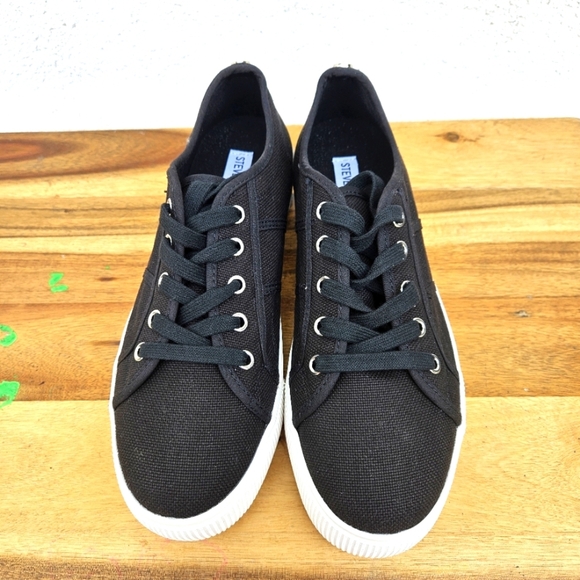 Steve Madden Emmi Platform Lace Up Sneakers Size 9.5 - Picture 5 of 16